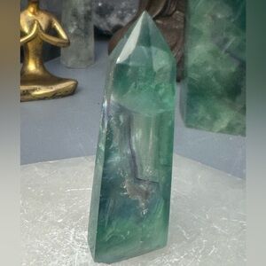 Candy-Colored Fluorite Mini Towers 💚💙💜 | Green Blue Purple Fluorite Crystal FLH